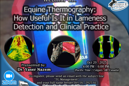 Webinar on : Equine Thermography:How Useful Is It in LamenessDetection and Clinical Practice